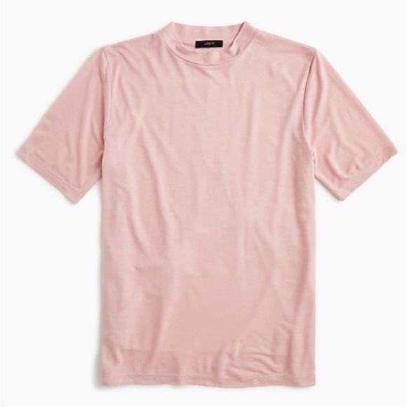 J. Crew Tops - NWT J. CREW Tissue Weight Mock Neck Tee